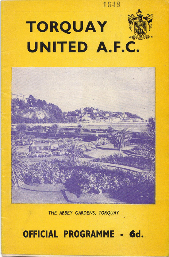 <b>Monday, March 27, 1967</b><br />vs. Torquay United (Away)